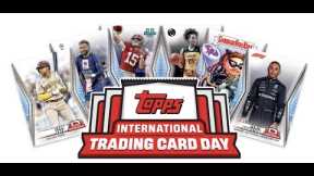 Topps F1 international Trading day card packs!