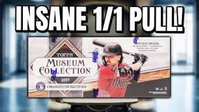 MY BEST BASEBALL HIT EVER?! | 2023 Topps Museum Collection Hobby Box Review