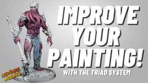 How to use the triad system to make picking paints easier!