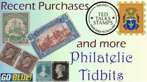 Ep. 101 - Recent Postage Stamp Purchases and More Philatelic Tidbits