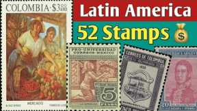 Old Stamps Value | 52 Rare & Most Popular Postage Stamps From Latin America