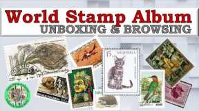 CTO overload? Unboxing and examining my World Stamp Album Purchase. [Ep22]
