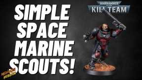 How to paint Space Marine Scouts for Kill Team: Salvation or Warhammer 40k! #40k