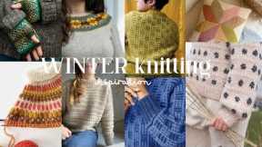 Winter Knitting Inspiration | Entering My Monochrome Era & Festive Fancies