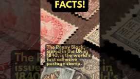 HOBBY FACTS! Did you know stamp collecting began in the 1840's? 💮 #stamps #hobby