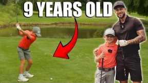 I Played With The Next Golfing SUPERSTAR! 9YO Carter Botha