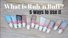 What is Rub 'n Buff? How to Use Rub n Buff on Metal and More: DIY Crafts - Thrift Diving