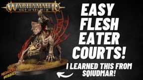 Paint the new Morbeg Knights for Flesh Eater Courts for #ageofsigmar