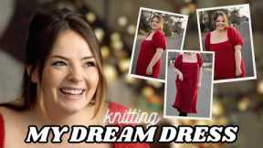 How I Really Feel About My FINISHED Christmas Dress... | KNITTING PODCAST | aka Nora Knits | Ep. 17
