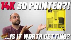 Testing out the first ever 14K 3D Printer from Nova3D-is it worth getting for printing miniatures?