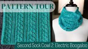 Fast and Fun Lace Cowl Knitting Pattern for Fingering Weight Yarn