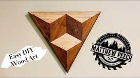 How to build 3D woodworking art.