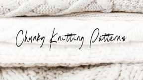 Chunky Knitting Patterns