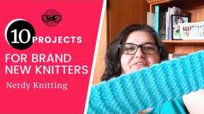 10 Beginner Knitting Projects (for absolute beginners)
