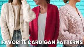 YOUR Top 12 Favorite Cardigan Knitting Patterns