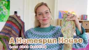 A Homespun House 🧶 Knitting Podcast ✨ A finished Inge Sweater !