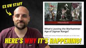 Ex GW Staff explains WHY so many Age of Sigmar kits are going away #newaos