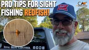 Pro Tips For Sight Fishing Redfish! | Flats Class YouTube