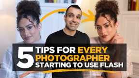 5 Quick Tips: Starting with Flash Photography