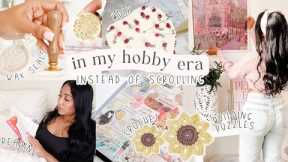 In my Hobby Era:10 Hobbies to Try- stop scrolling, make time for new hobbies | Roxy James #hobby#diy