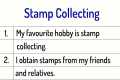 Stamp Collecting Essay 10 Lines ||