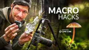 7 Macro Photography Hacks in 90 Seconds!