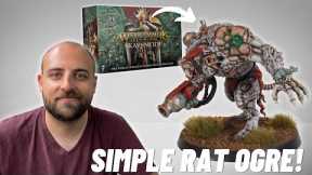 Skaventide Painting Tutorial: Rat Ogre for Age of Sigmar, or The Old World!