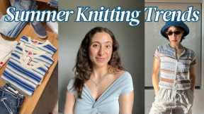Summer Knitting Trends 2024: cool patterns for hot weather & what to make them with