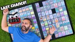 Collect ALL 1,000+ Pokémon in ONE Binder (GEN 9 Pokemon Card Challenge)