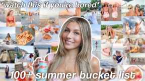 100+ things to do when you're bored this summer | ULTIMATE that girl BUCKET LIST 2024