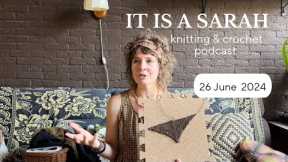 It Is A Sarah | (EN) | The Anchor shawl, sock knitting & new skirt pattern | Wednesday 26 June 2024