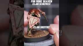 Paint More Skaven Clan Schemes fast!  Moulder, Skryre and Volkn for Age of Sigmar or The Old World!
