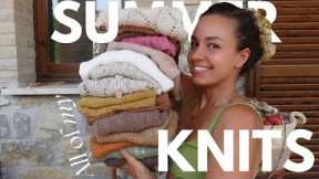 ALL OF MY SUMMER KNITS