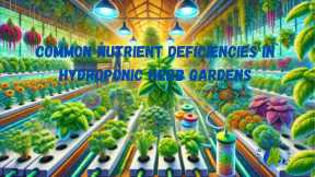 Causes of Nutrient Deficiencies In Herb Hydroponics