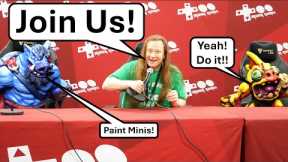 How We Seduce Convention Nerds to Paint Miniatures