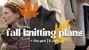 My Autumn Knitting Plans 🍂 | 8 Patterns and Yarns to Inspire You for Fall 2024 Knitting