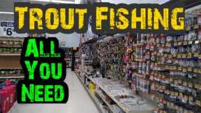Budget Trout Fishing | Walmart Bait & Tackle List