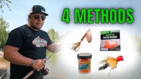 4 Beginner TROUT FISHING Setups - IN DEPTH Trout Fishing Tutorial