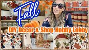 FALL DIY DECOR YOU HAVE TO TRY IN 2024 | SHOPPING AT HOBBY LOBBY