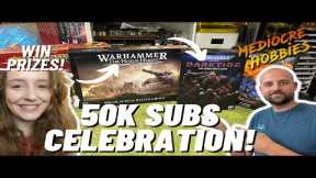 Celebrating 50K Subs with Custodes and Giveaways!