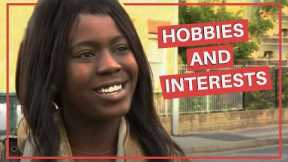 Students Discuss their Hobbies and Interests