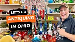 ANTIQUING for Vintage real Treasure in Ohio. Thrift with me to keep or resell on eBay. Thrift Haul