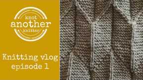 Knitting vlog#1| Origami Shawl from Margie Kieper