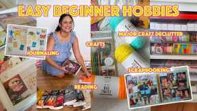 THE ULTIMATE HOBBY VIDEO | Easy + Fun Beginner Hobbies 🧶🎨📚🌸