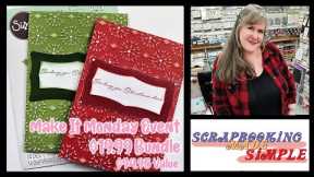 Make It Monday Event with Sizzix Holiday!  This week's amazing bundle is $19.99 not $94.95. Limited