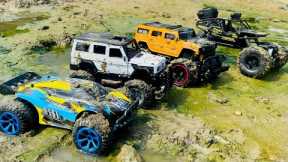 RC PowerFull Cars VS Mud Water | RC OFF Road Adventure