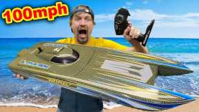 $9 vs $3,000 RC Speed Boat!