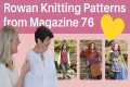 Rowan Knitting Patterns from Magazine 