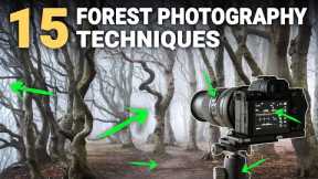 PRO FOREST PHOTOGRAPHY TECHNIQUES!