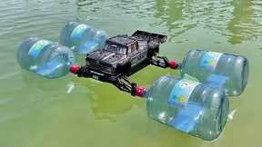 Rc Car With Water Jugs As Wheels - part 2